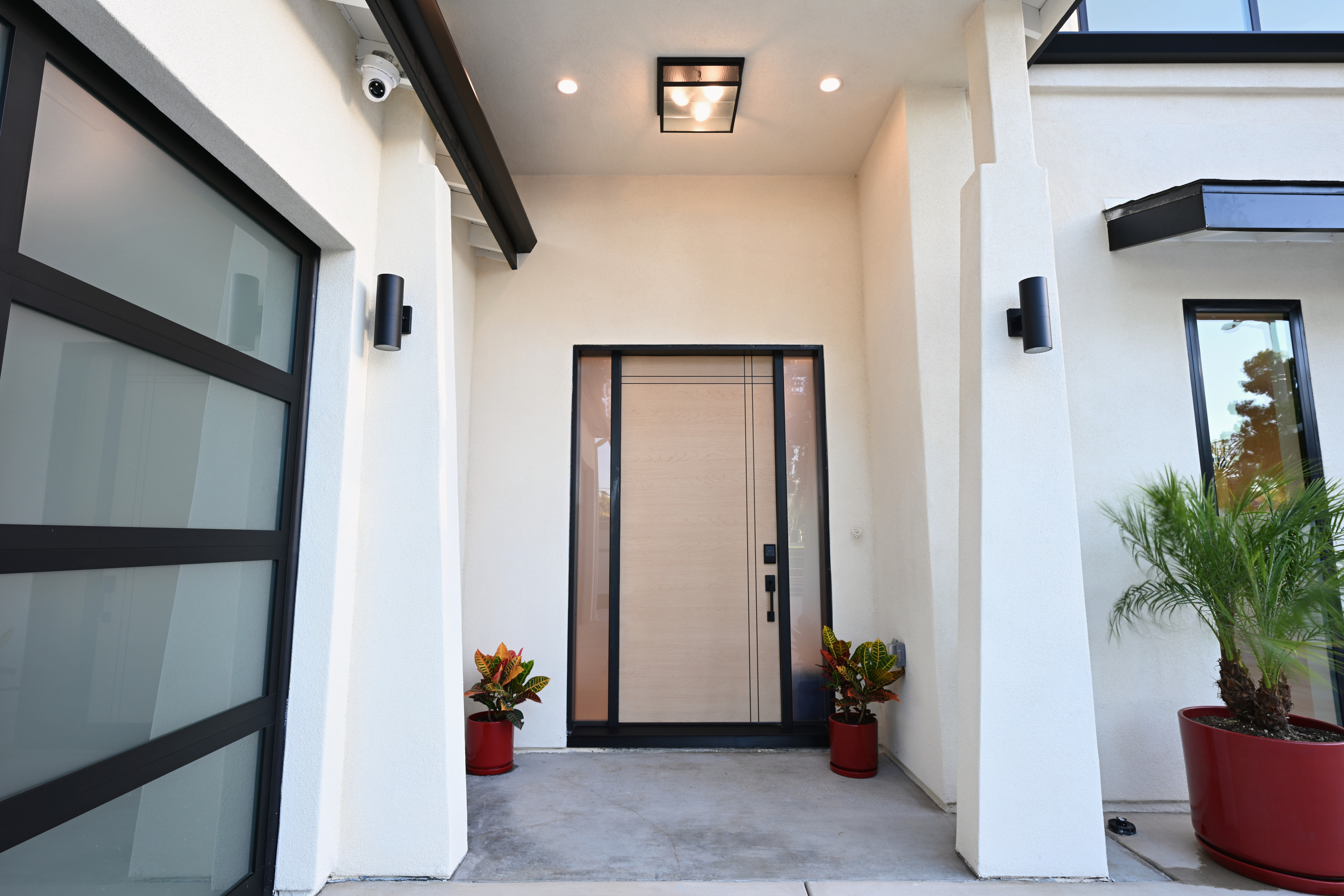 Entry Lighting at Dusk